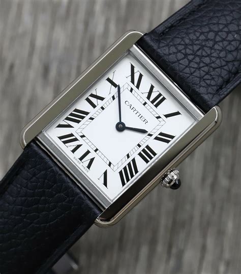 buy cartier tank solo watch|cartier tank solo large men's.